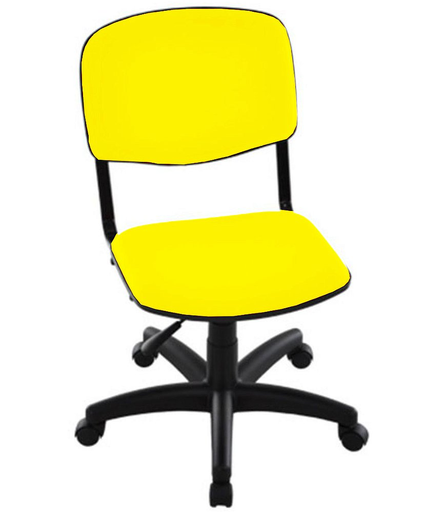 Cadeira Giratória para Auditórios Linha Hotel Auditório Amarelo Cadeira Giratória para Auditórios Linha Hotel Auditório Amarelo