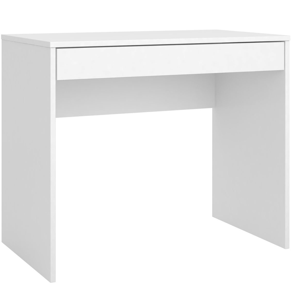 Mesa para Computador Escrivaninha 1 Gaveta Celeste Branco Mesa para Computador Escrivaninha 1 Gaveta Celeste Branco