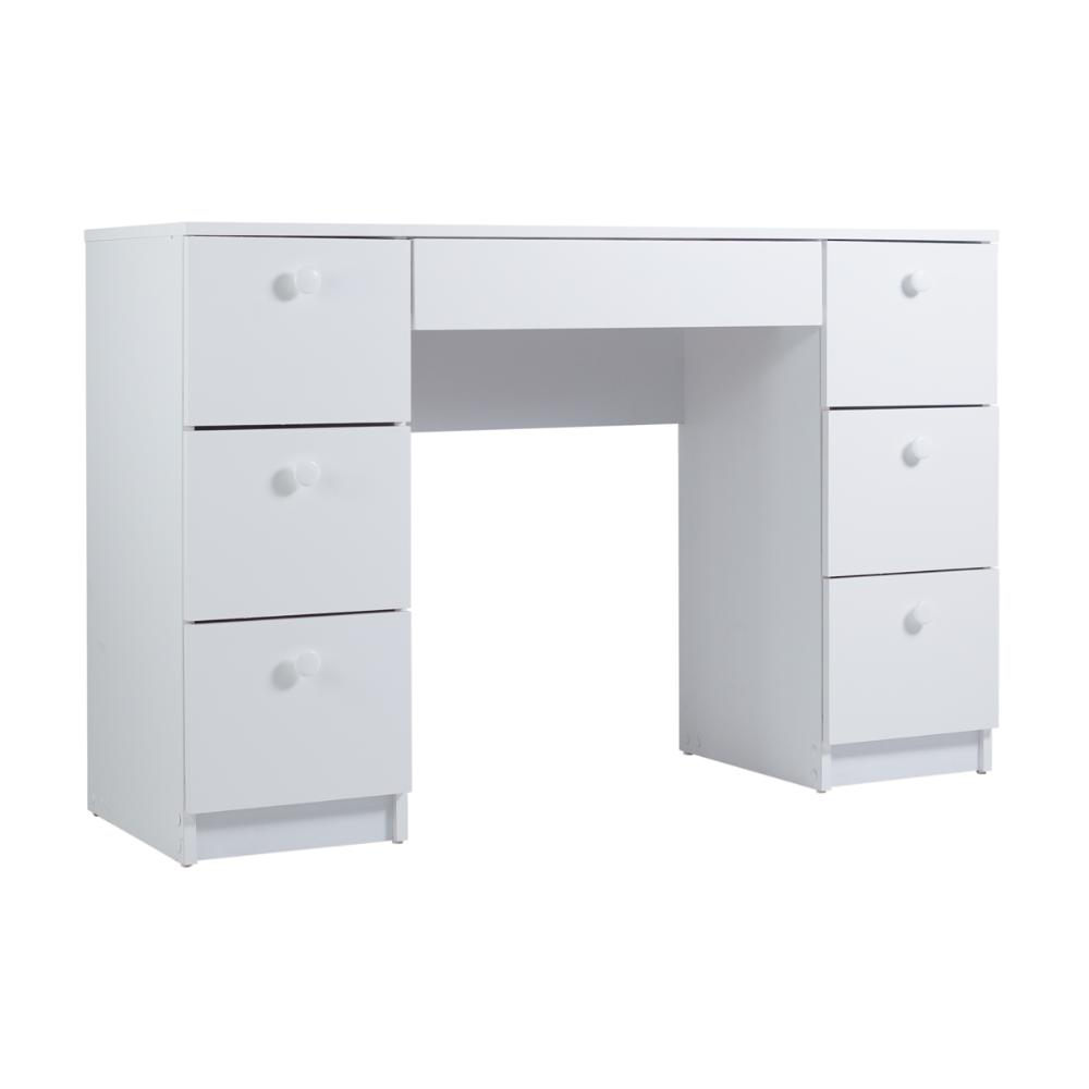 Mesa de Escritório Ditália 7 Gavetas PE-100 COR:branco Mesa de Escritório Ditália 7 Gavetas PE-100 COR:branco