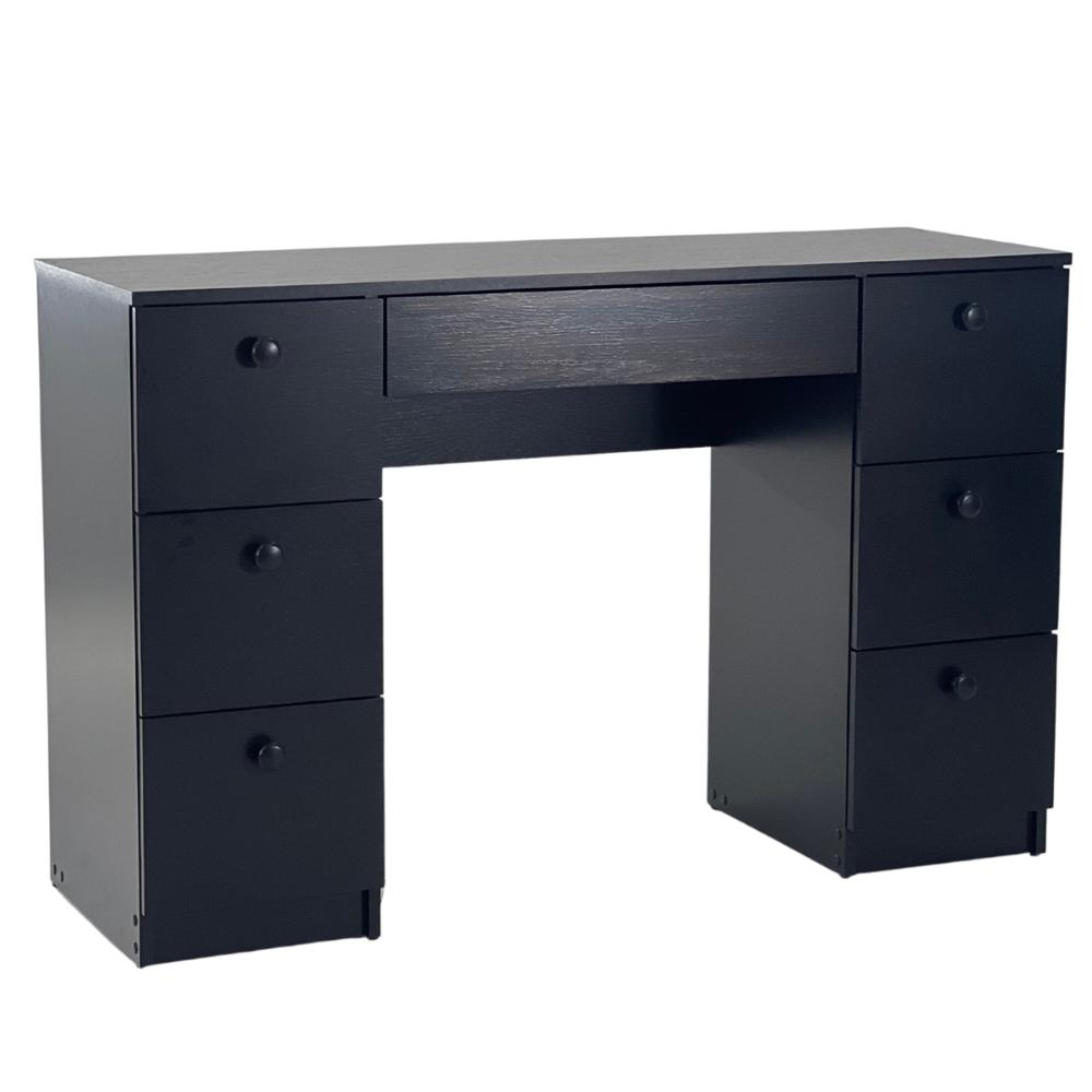 Mesa de Escritório Ditália 7 Gavetas PE-100 COR:preto Mesa de Escritório Ditália 7 Gavetas PE-100 COR:preto