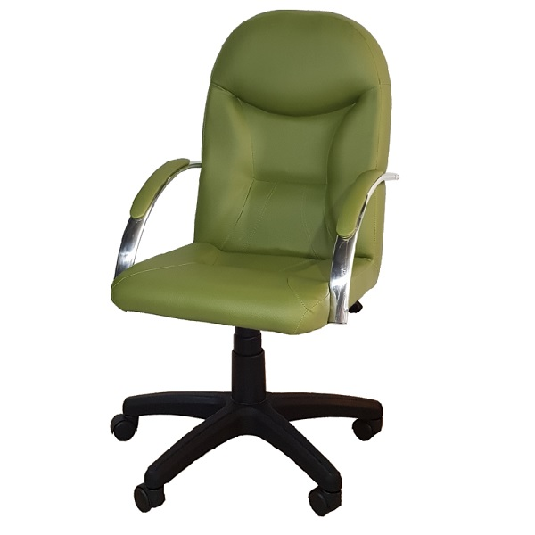 Cadeira Giratória Escritório Day Presidente Verde Relax Base Preta c/ Rodizio - 100% Nacional Cadeira Giratória Escritório Day Presidente Verde Relax Base Preta c/ Rodizio - 100% Nacional