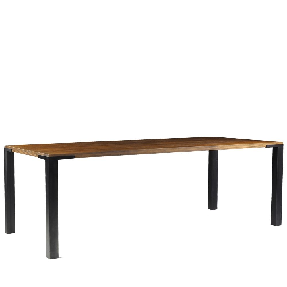 Mesa Sala de Jantar Cozinha Bladel 120cm Grafite Madeira Maciça Rustic Brown G54 - Gran Belo Mesa Sala de Jantar Cozinha Bladel 120cm Grafite Madeira Maciça Rustic Brown G54 - Gran Belo