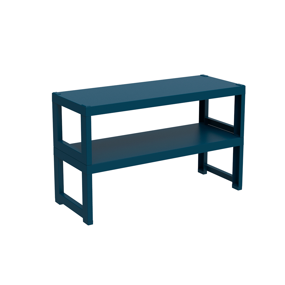 Estante Quadra com 2 Prateleiras Navy Estante Quadra com 2 Prateleiras Navy