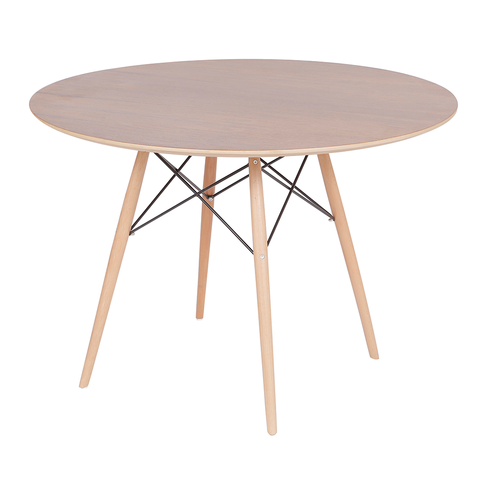 Mesa Eames Eiffel DSW Redonda 100cm Freijó Mesa Eames Eiffel DSW Redonda 100cm Freijó