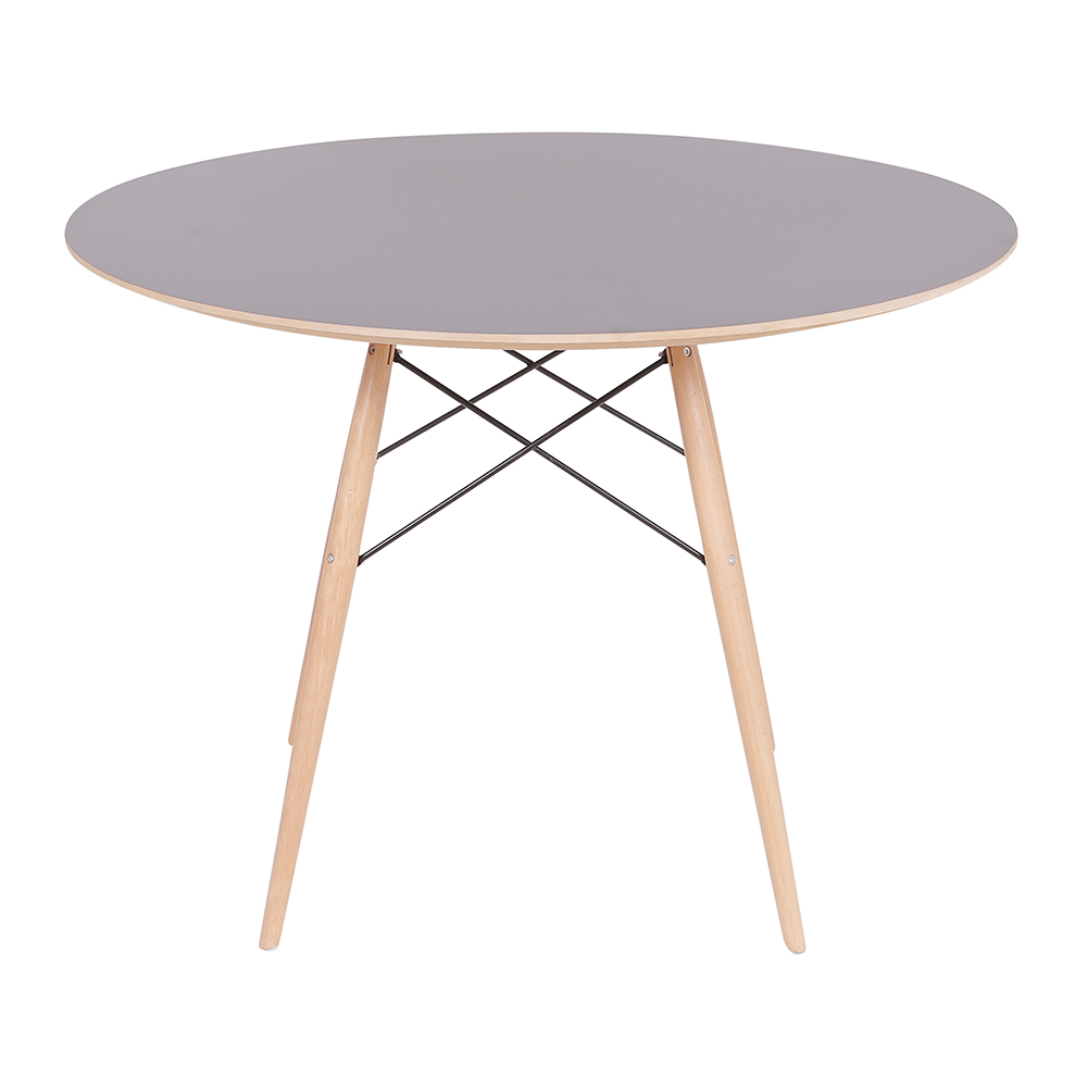 Mesa Eames Eiffel DSW Redonda 90 cm Preta Mesa Eames Eiffel DSW Redonda 90 cm Preta