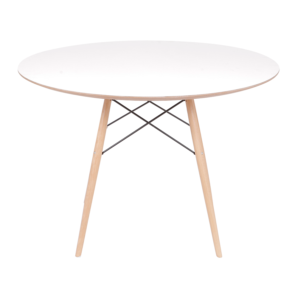 Mesa Eames Eiffel DSW Redonda 90cm Branca Mesa Eames Eiffel DSW Redonda 90cm Branca