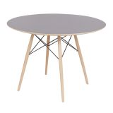Mesa Eames Eiffel DSW Redonda 120cm Preta Mesa Eames Eiffel DSW Redonda 120cm Preta