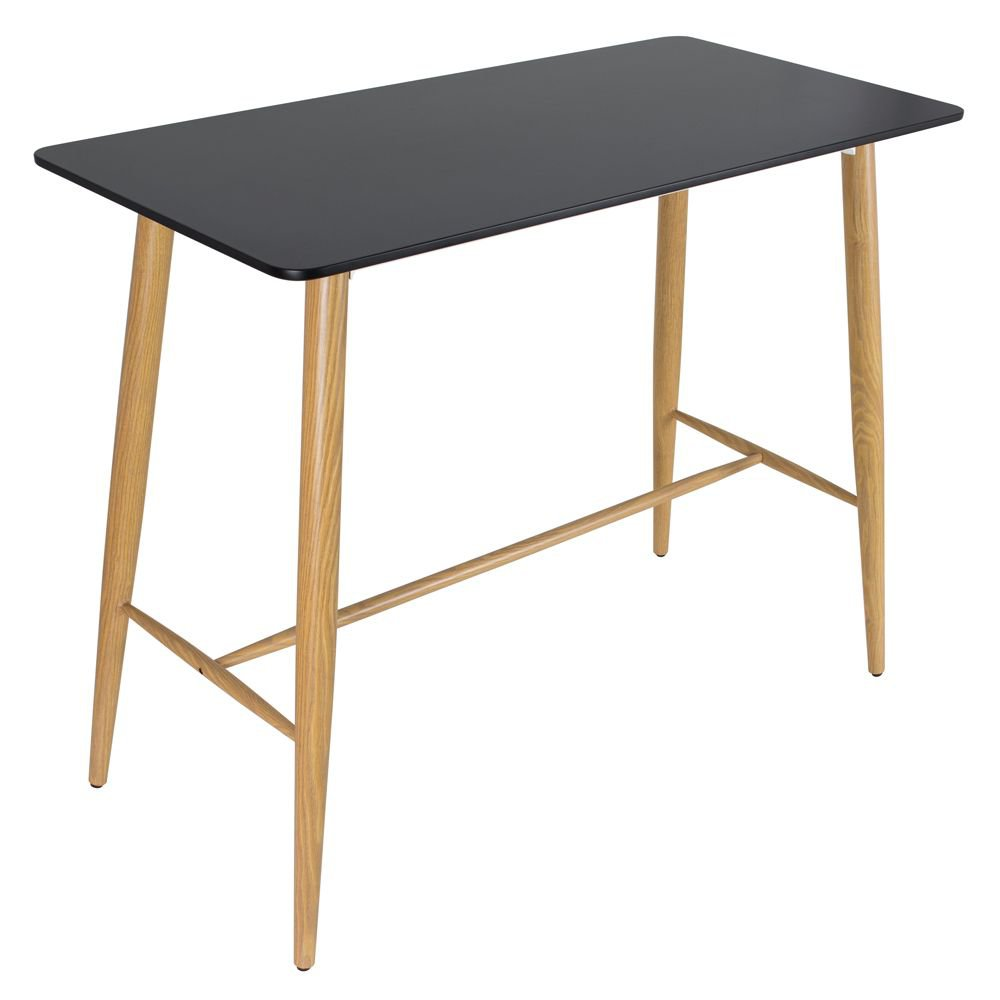 Mesa alta bancada retangular 60 x 120 cm Preto Mesa alta bancada retangular 60 x 120 cm Preto