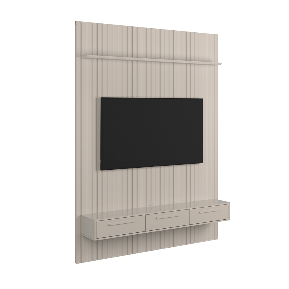 Home Ripado TVs até 75 Polegadas Toulose Off White Home Ripado TVs até 75 Polegadas Toulose Off White