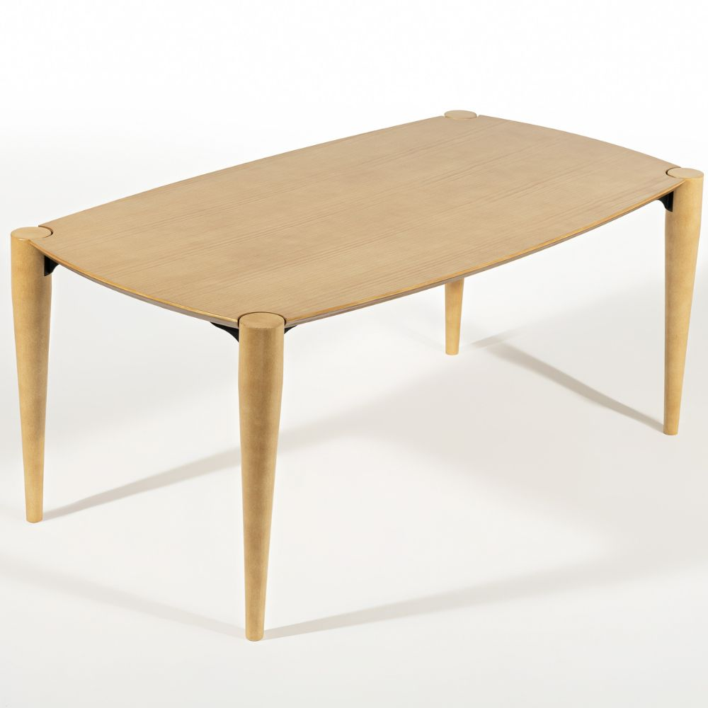 Mesa de Jantar 6 Lugares Alasca 180x100 cm Madeira Maciça M04 Mel - Lyam Decor Mesa de Jantar 6 Lugares Alasca 180x100 cm Madeira Maciça M04 Mel - Lyam Decor