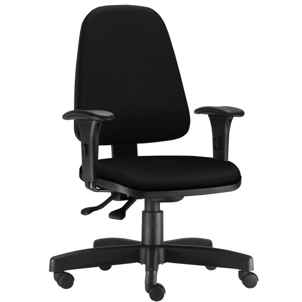 Cadeira Giratória Sky L02 Diretor Executiva Crepe Preto - Lyam Decor Cadeira Giratória Sky L02 Diretor Executiva Crepe Preto - Lyam Decor
