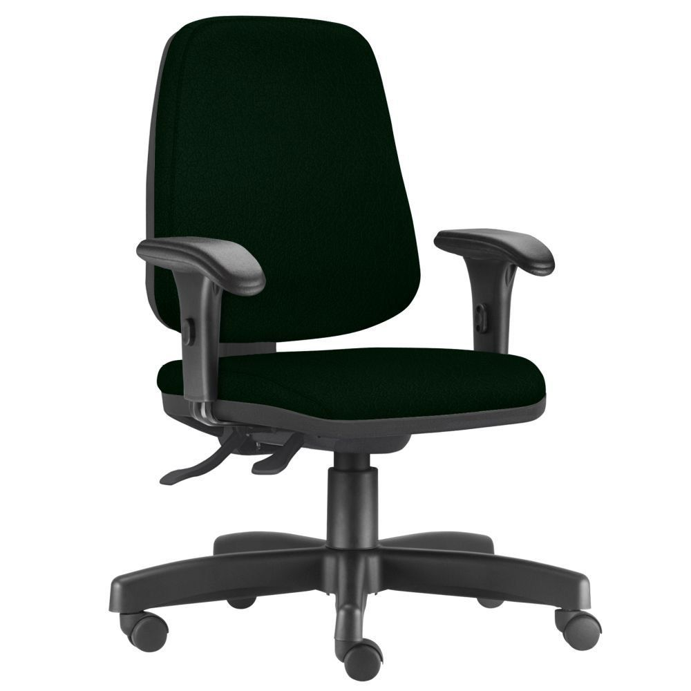 Cadeira Giratória Job L02 Diretor Executiva Crepe Verde Musgo - Lyam Decor Cadeira Giratória Job L02 Diretor Executiva Crepe Verde Musgo - Lyam Decor