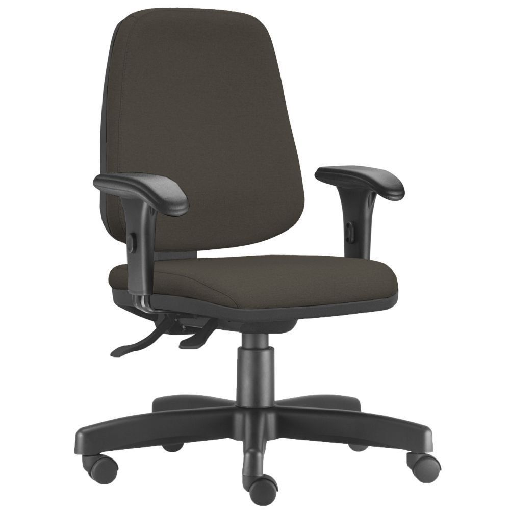 Cadeira Giratória Job L02 Diretor Executiva Suede Marrom - Lyam Decor Cadeira Giratória Job L02 Diretor Executiva Suede Marrom - Lyam Decor