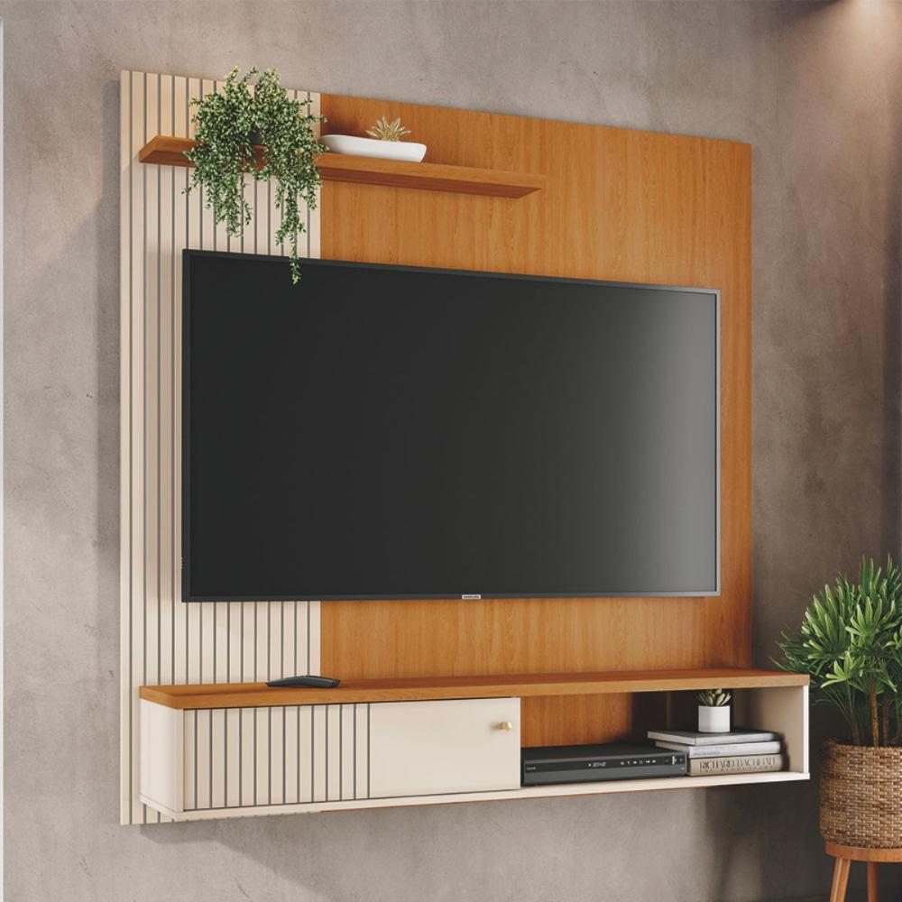 Home Para TV 65 Polegadas Alabama Cinamomo Off White Home Para TV 65 Polegadas Alabama Cinamomo Off White