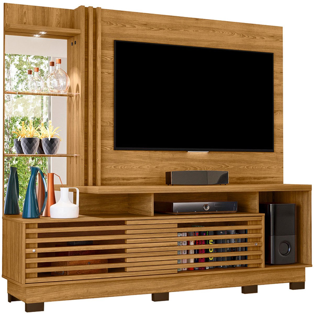 Estante Home Theater c/ Pés para Tv 60 Polegadas Paula Cumaru Estante Home Theater c/ Pés para Tv 60 Polegadas Paula Cumaru