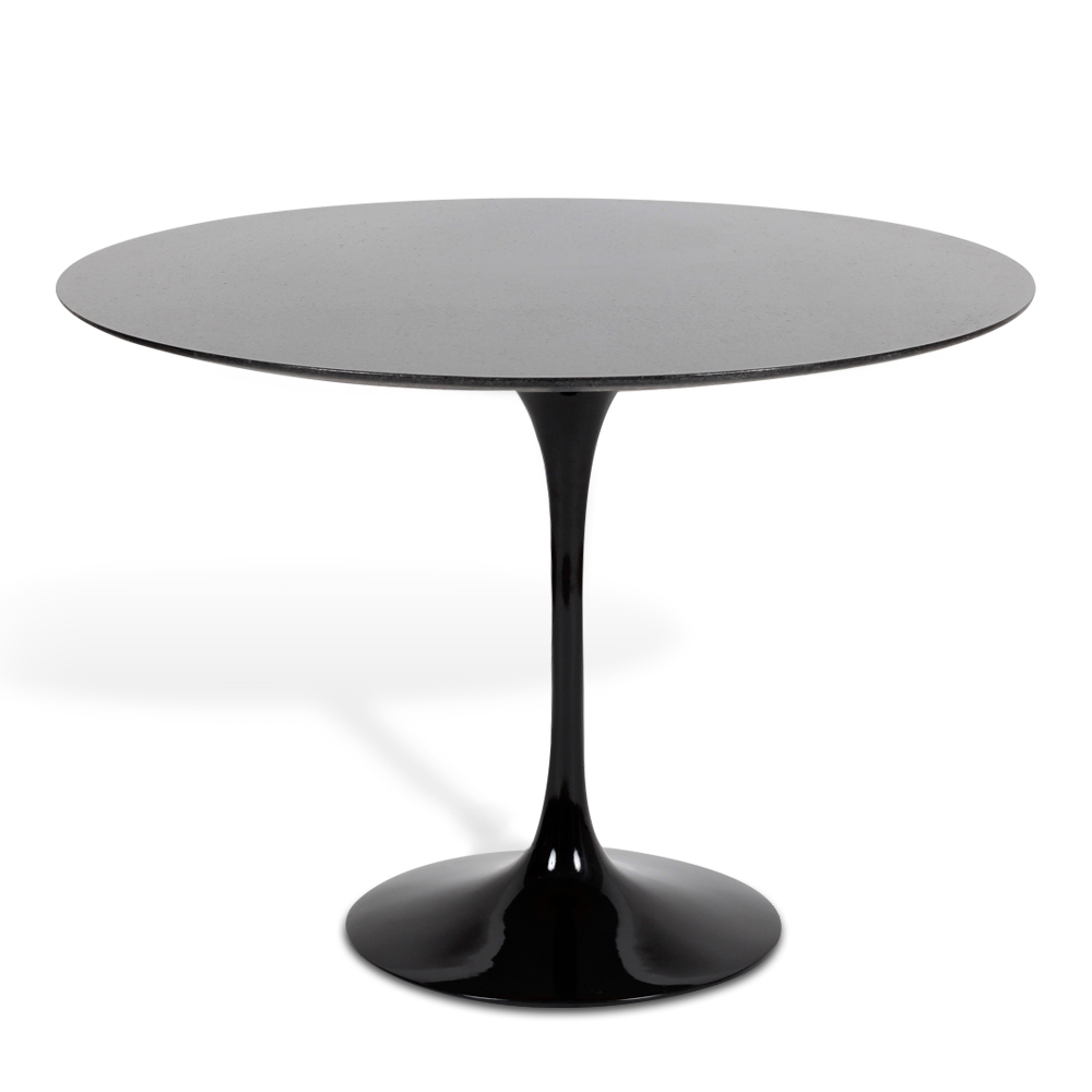Mesa Saarinen Tulip Jantar São Gabriel 137cm Base Preta Mesa Saarinen Tulip Jantar São Gabriel 137cm Base Preta