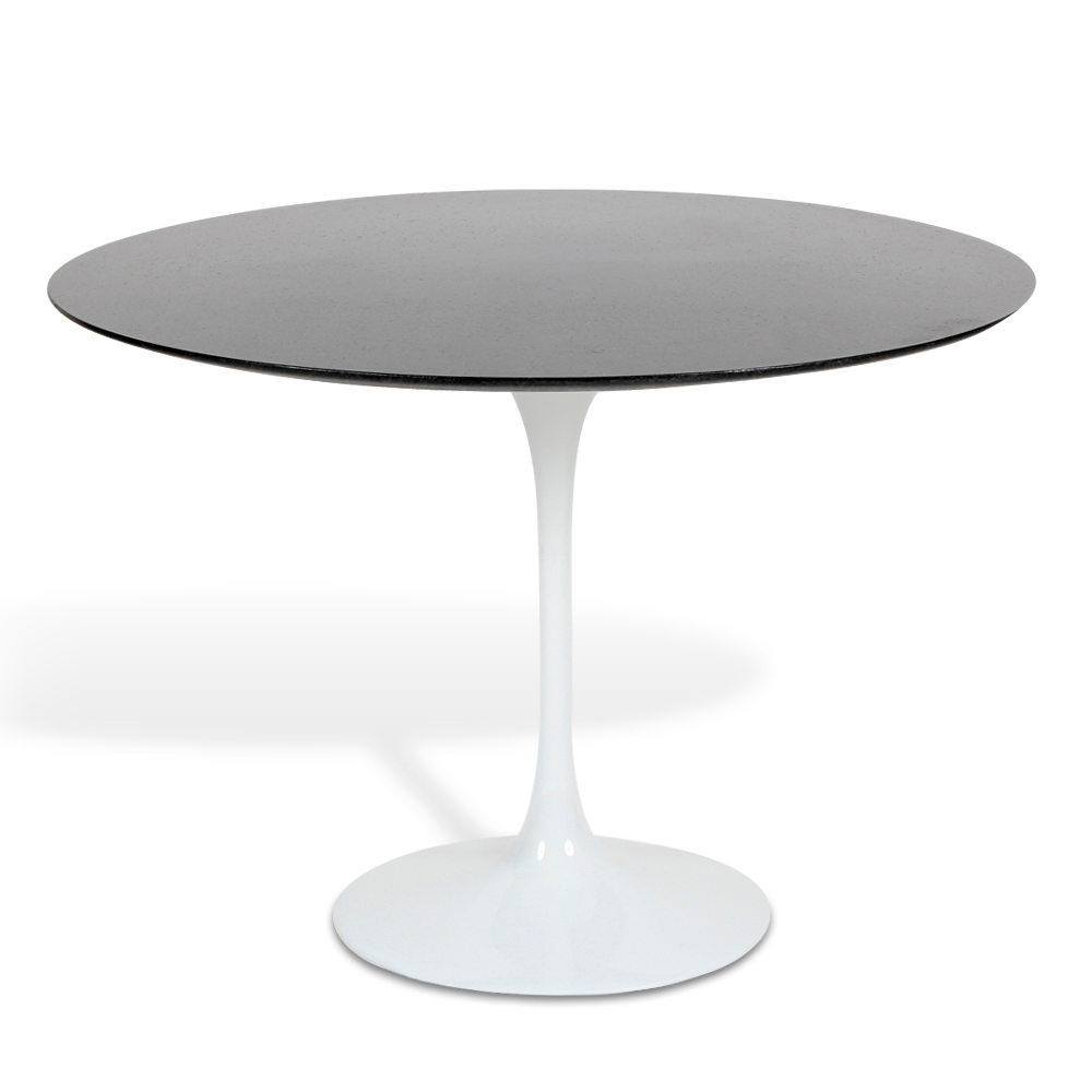 Mesa Saarinen Tulip Jantar São Gabriel 124cm Base Branca Mesa Saarinen Tulip Jantar São Gabriel 124cm Base Branca