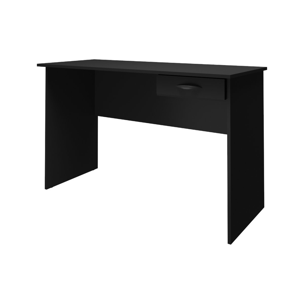Mesa para Escritório Home Office Estudo ou Trabalho 120 cm Modelo Olivia Preto Mobília Decor Mesa para Escritório Home Office Estudo ou Trabalho 120 cm Modelo Olivia Preto Mobília Decor
