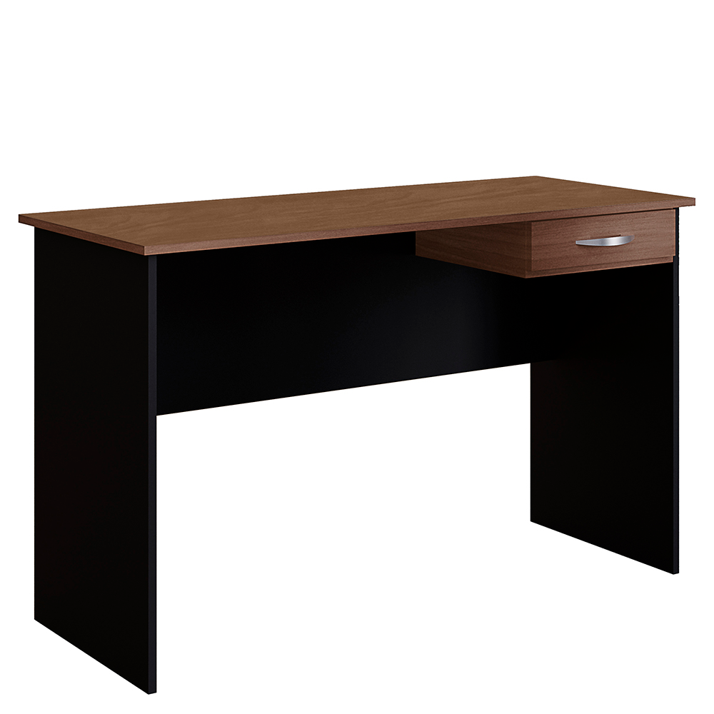 Mesa Para Escritorio 1 Gaveta 120 cm 6901 Savana Preto Mobbs Mesa Para Escritorio 1 Gaveta 120 cm 6901 Savana Preto Mobbs