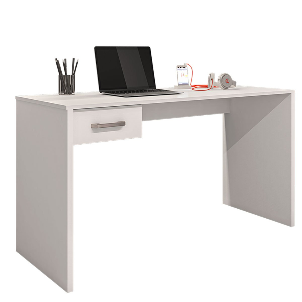 Mesa para Computador com 1 Gaveta Gávea Branco Mesa para Computador com 1 Gaveta Gávea Branco