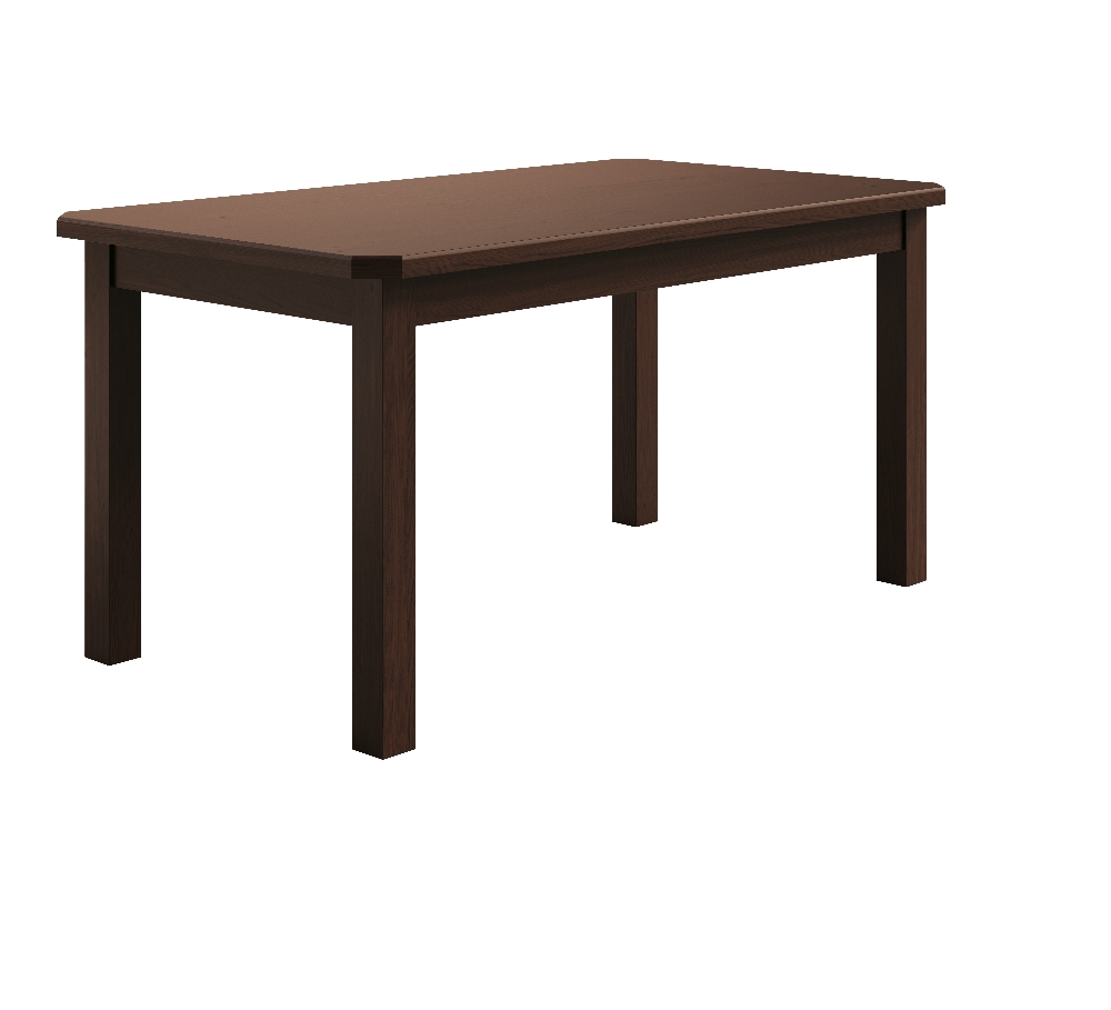 Mesa De Madeira Maciça Castanho 160x88 Para Cozinha Sala Jantar Sfa