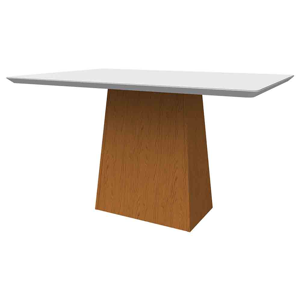 Mesa Bárbara 135x90cm - Ypê/Off White Mesa Bárbara 135x90cm - Ypê/Off White