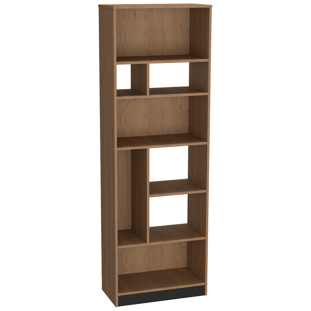 Estante Livreiro 8 Nichos B38 Mell Preto NOVAM Estante Livreiro 8 Nichos B38 Mell Preto NOVAM