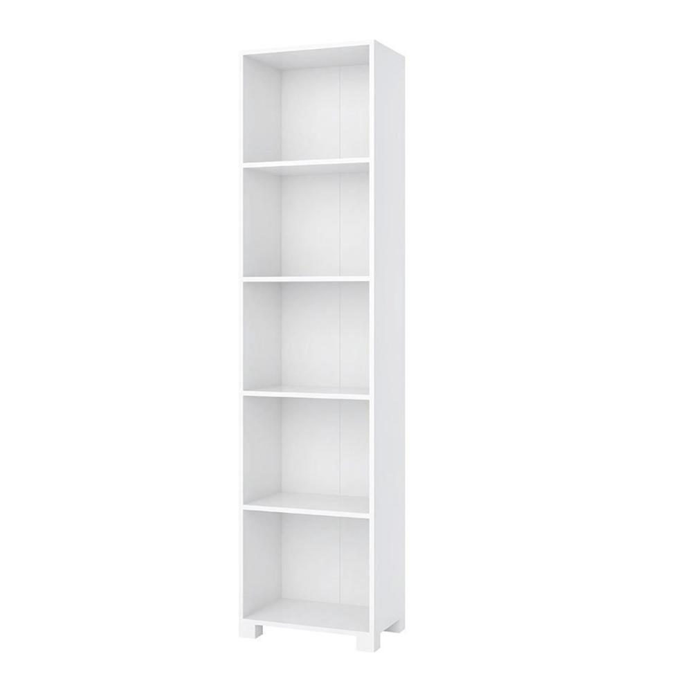 Livreiro Organizador 4 Prateleiras Branco Antares Kasa Sofá Livreiro Organizador 4 Prateleiras Branco Antares Kasa Sofá