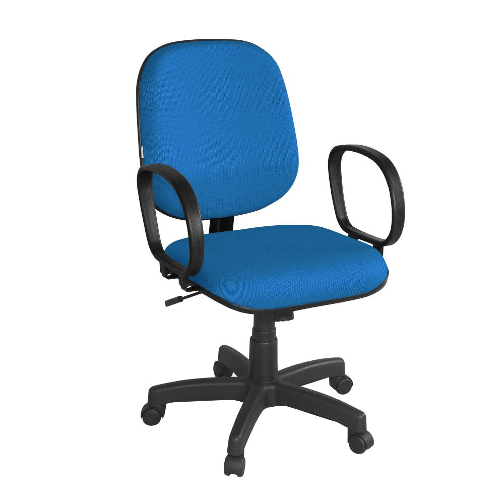 Cadeira Para Escritório Inclinável Diretor Taipei Azul Cadeira Para Escritório Inclinável Diretor Taipei Azul