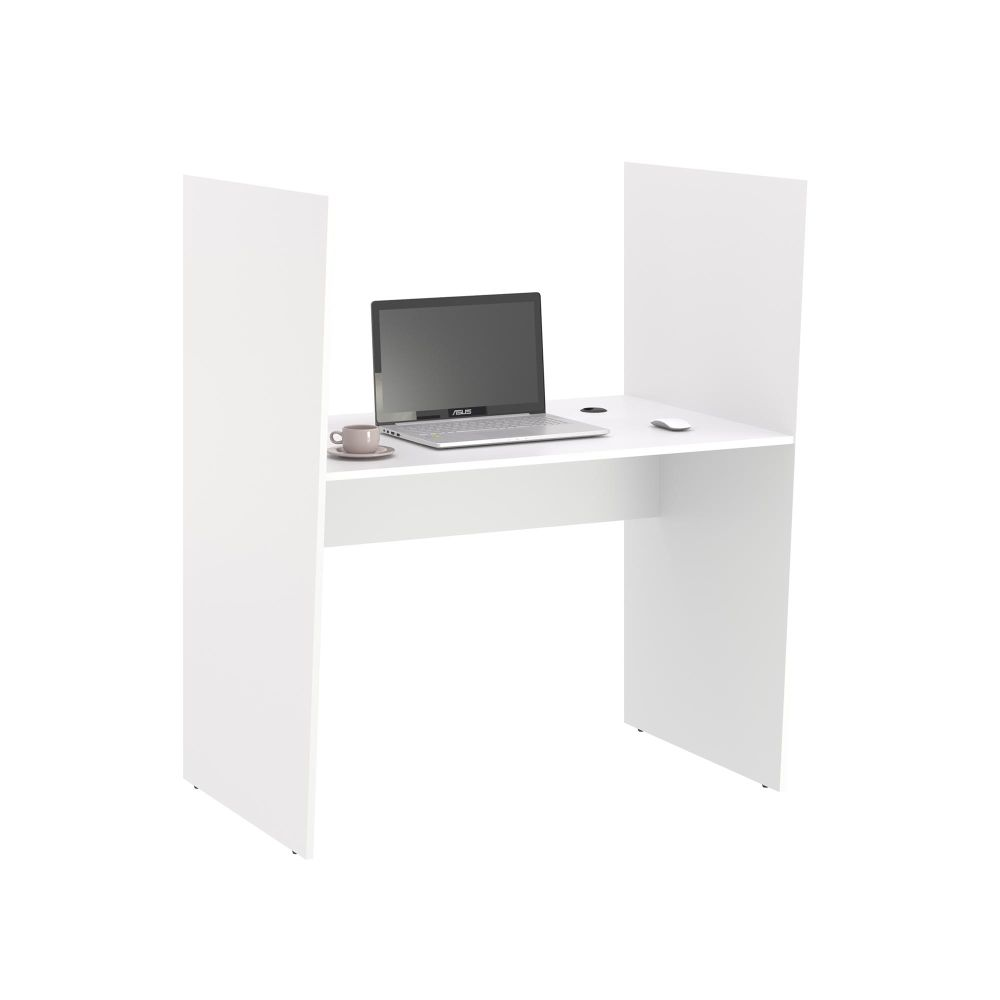 Guichê de Atendimento 1 Lugar Iron Branco Guichê de Atendimento 1 Lugar Iron Branco