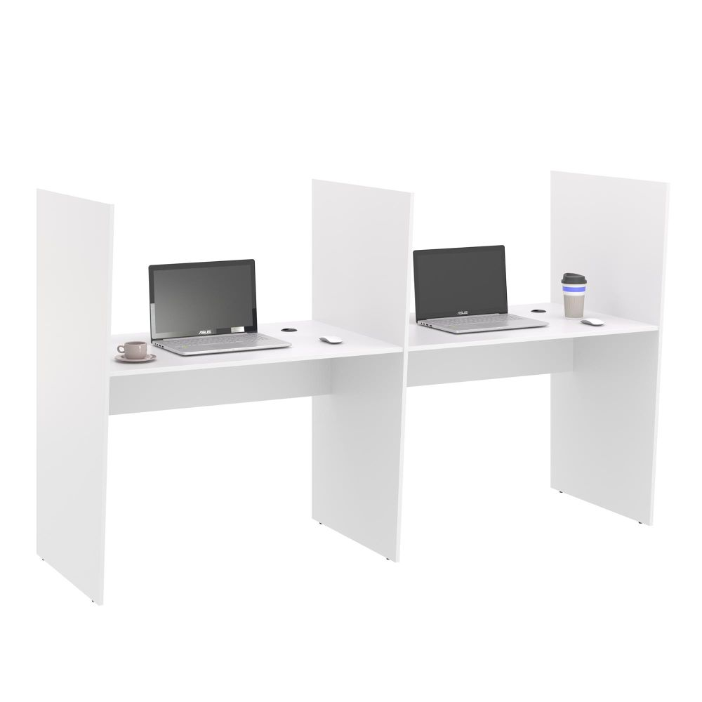 Guiche de Atendimento 2 Lugar Veneza Branco Guiche de Atendimento 2 Lugar Veneza Branco