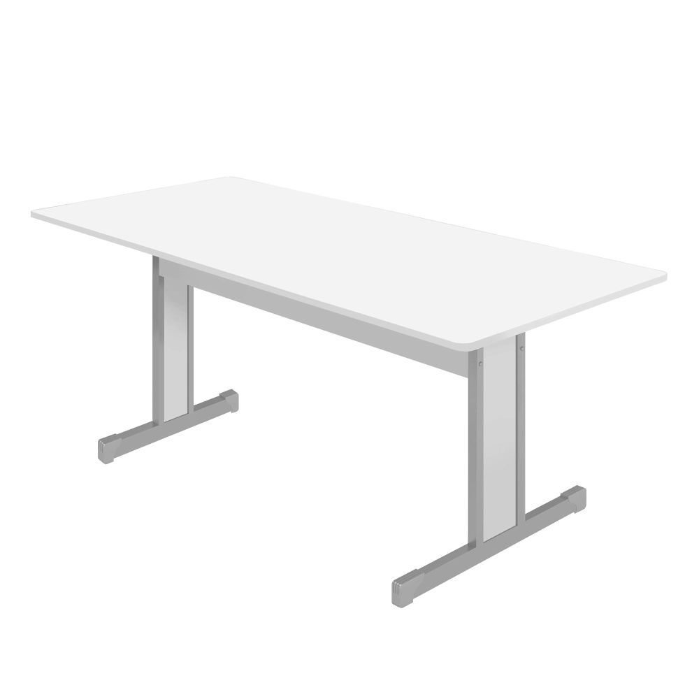 Mesa para Escritório 2000 Retan Branco Mesa para Escritório 2000 Retan Branco
