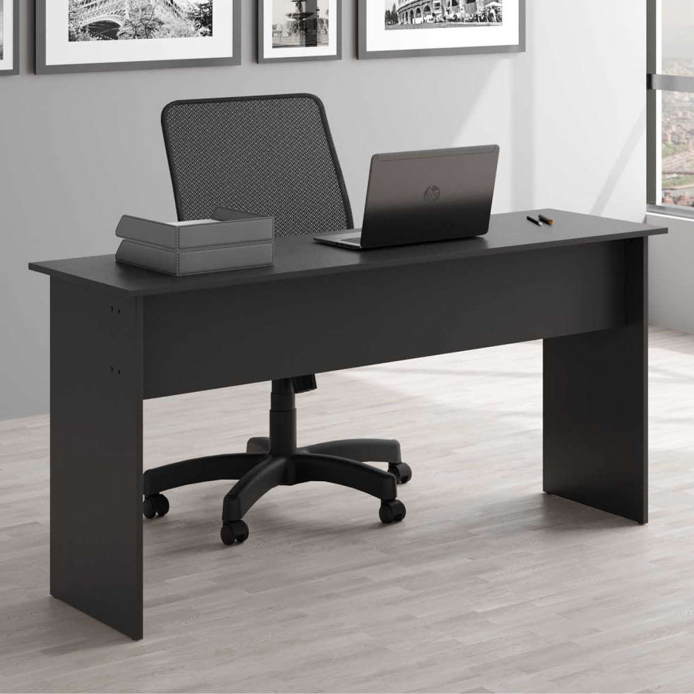 Mesa de Computador com Gaveteiro 1200 Faucet Preto Onix Mesa de Computador com Gaveteiro 1200 Faucet Preto Onix