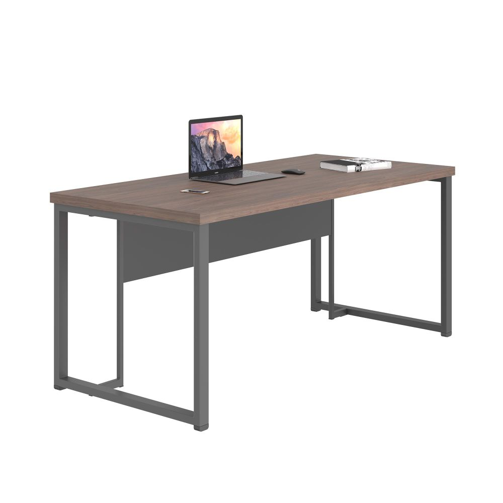 Mesa de Computador 1.8 Hook Freijo Preto Mesa de Computador 1.8 Hook Freijo Preto
