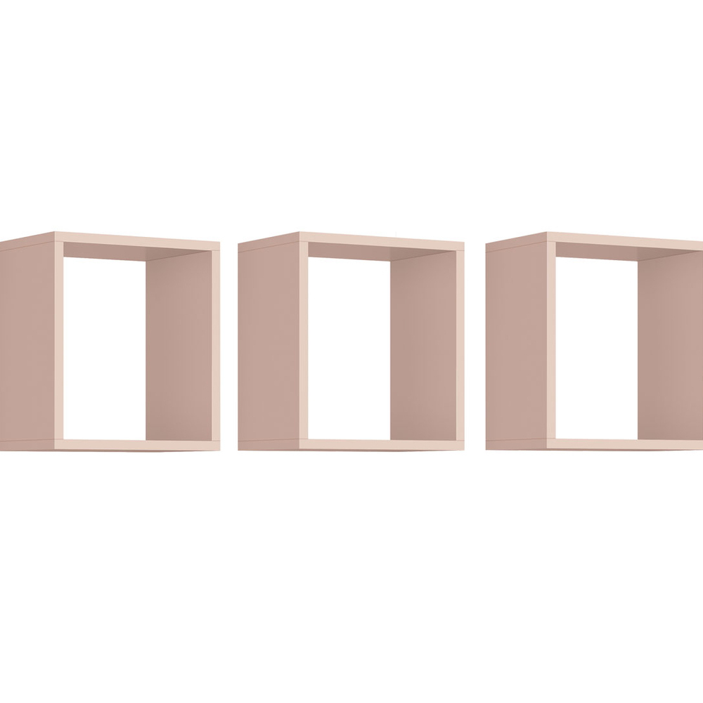 Nicho Aéreo para Quarto Infantil Juju Rosa Fosco - Reller Nicho Aéreo para Quarto Infantil Juju Rosa Fosco - Reller