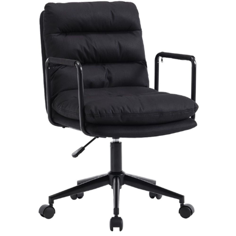 Cadeira Office Arizona - PU Preto Cadeira Office Arizona - PU Preto