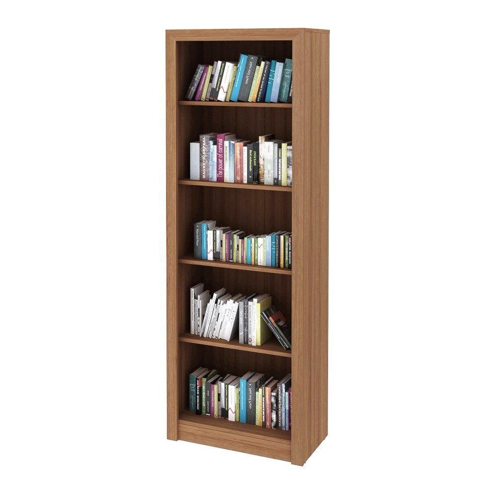 Estante Livreiro Multiuso 4 Prateleiras ME4104 Amêndoa - Tecno Mobili Estante Livreiro Multiuso 4 Prateleiras ME4104 Amêndoa - Tecno Mobili