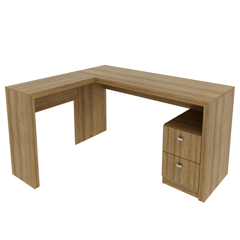 Mesa de Escritório Dover 2 GV Amêndoa Mesa de Escritório Dover 2 GV Amêndoa