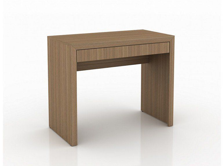 Mesa para Escritório Home Office ME4107 MDP Amendoa G69 - Gran Belo
