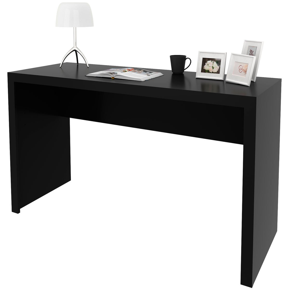 Mesa para Escritório Escrivaninha 127 cm Preto Mesa para Escritório Escrivaninha 127 cm Preto