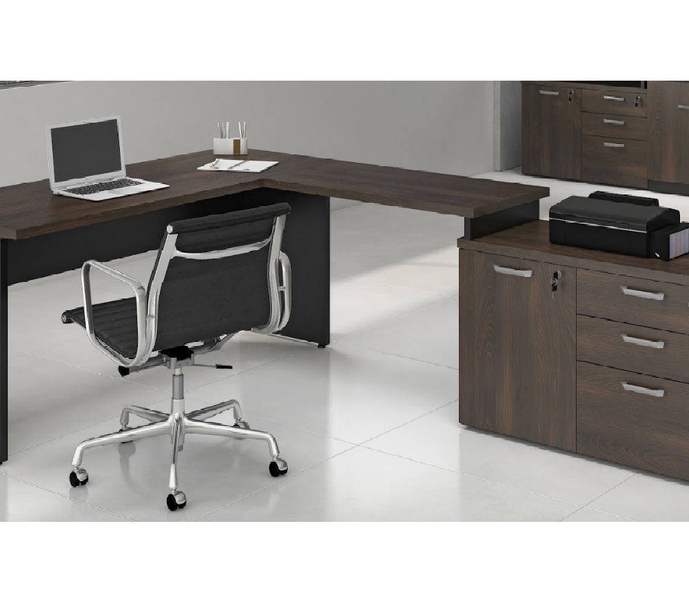 Mesa Escritório 1,20 + Balcão 1pt 3gv Web30 Marsala / Preto Mesa Escritório 1,20 + Balcão 1pt 3gv Web30 Marsala / Preto