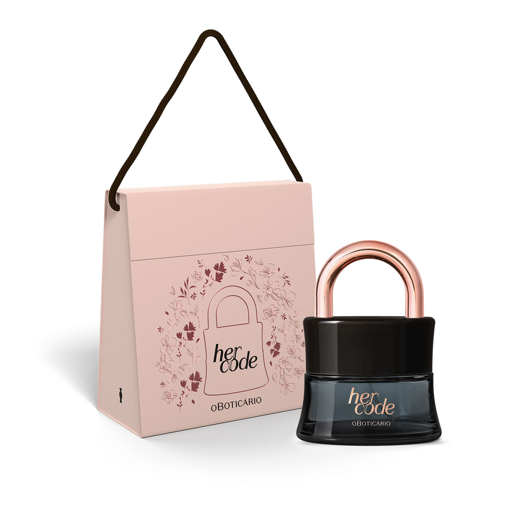 Combo Presente Her Code: Eau De Parfum 50ml + Caixa de Presente