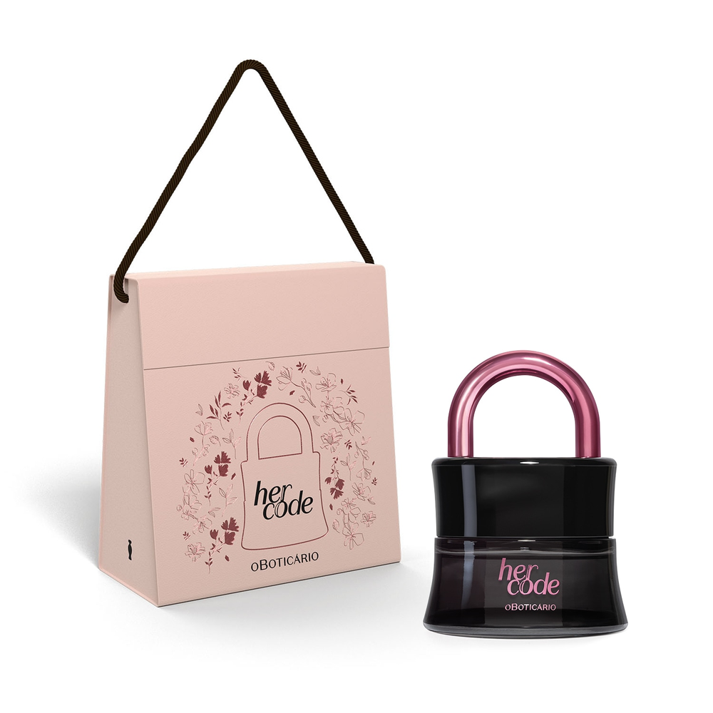 Combo Presente Her Code Touch: Eau De Parfum 50ml + Caixa Presentável