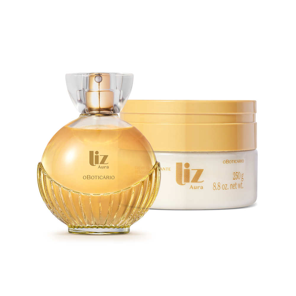 Combo Novo Liz: Desodorante Colônia 100ml + Creme Hidratante Desodorante Corporal 250g Combo Novo Liz: Desodorante Colônia 100ml + Creme Hidratante Desodorante Corporal 250g