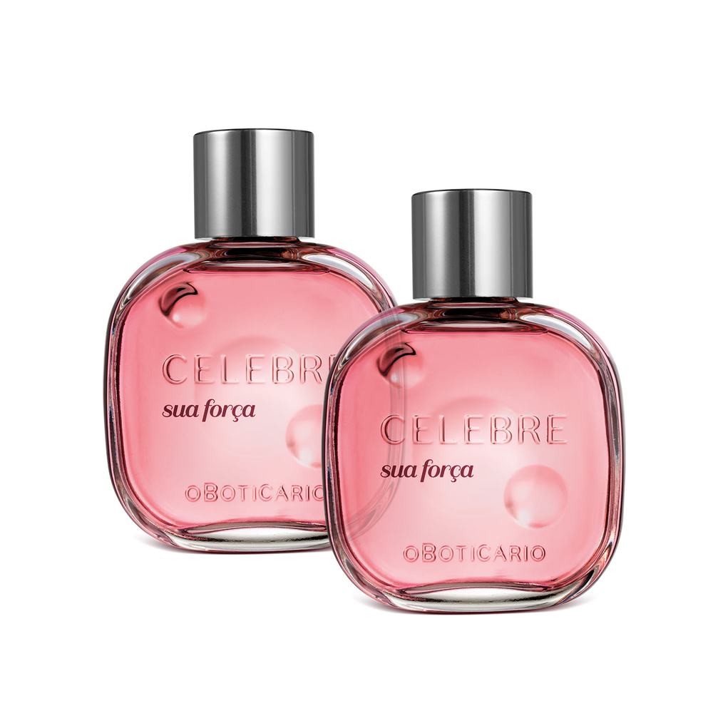 Combo Celebre Sua Força Desodorante Colônia Feminino 100ml (2 unidades) Combo Celebre Sua Força Desodorante Colônia Feminino 100ml (2 unidades)
