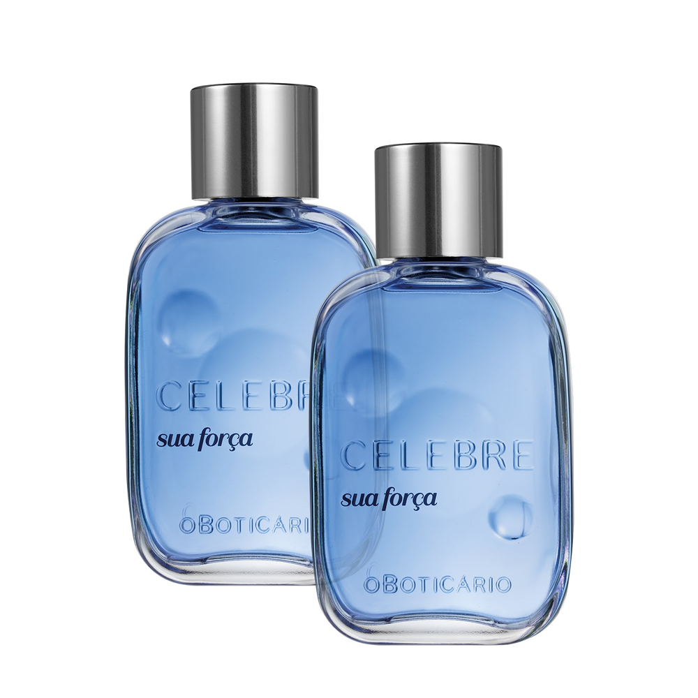 Combo Celebre Sua Força Desodorante Colônia Masculino 100ml (2 unidades) Combo Celebre Sua Força Desodorante Colônia Masculino 100ml (2 unidades)
