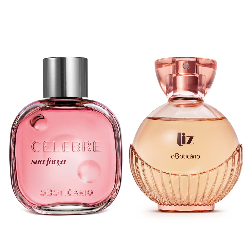 Combo Desodorante Colônia: Celebre Sua Força Feminino 100ml + Liz 100ml Combo Desodorante Colônia: Celebre Sua Força Feminino 100ml + Liz 100ml