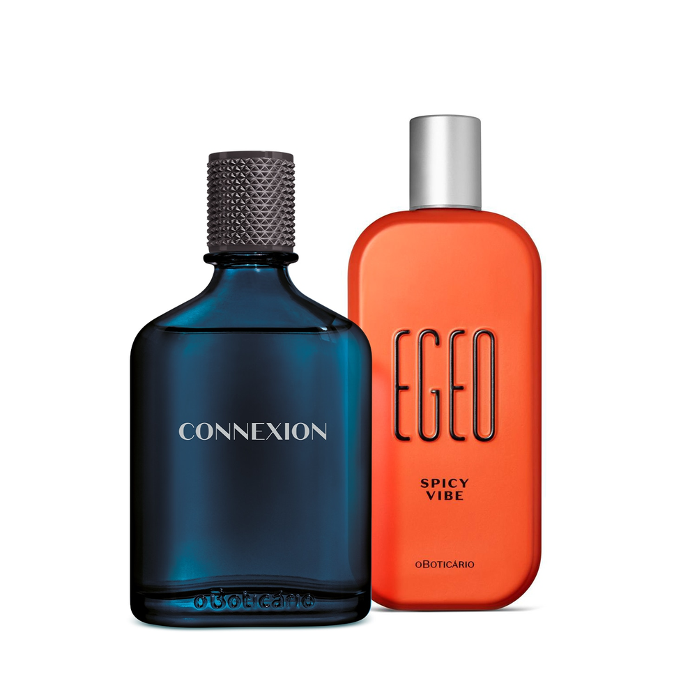 Combo Desodorante Colônia: Egeo Spicy Vibe 90ml + Boticollection Connexion 100ml Combo Desodorante Colônia: Egeo Spicy Vibe 90ml + Boticollection Connexion 100ml