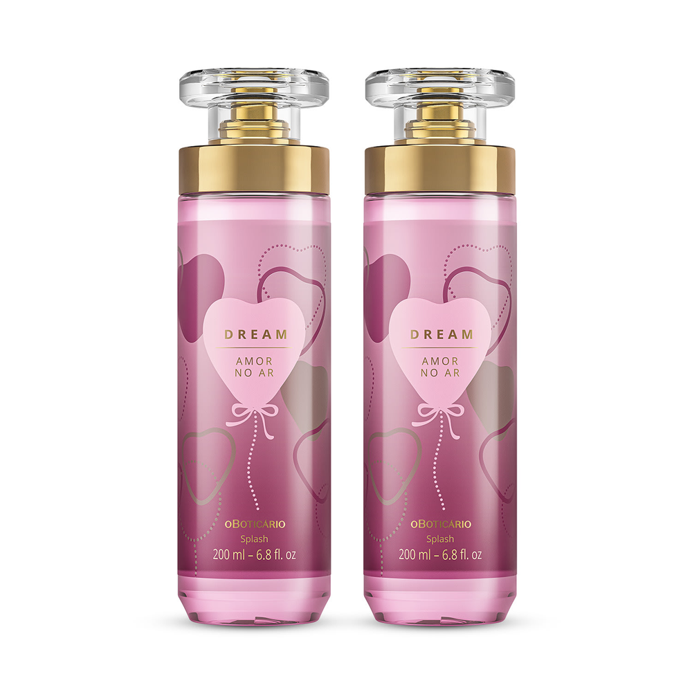 Combo Body Splash Dream Amor No Ar 200ml (2 itens) Combo Body Splash Dream Amor No Ar 200ml (2 itens)