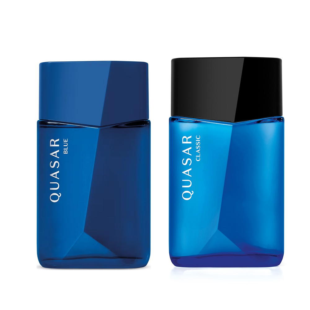 Combo Quasar Desodorante Colônia: Classic 100ml + Blue 100ml Combo Quasar Desodorante Colônia: Classic 100ml + Blue 100ml